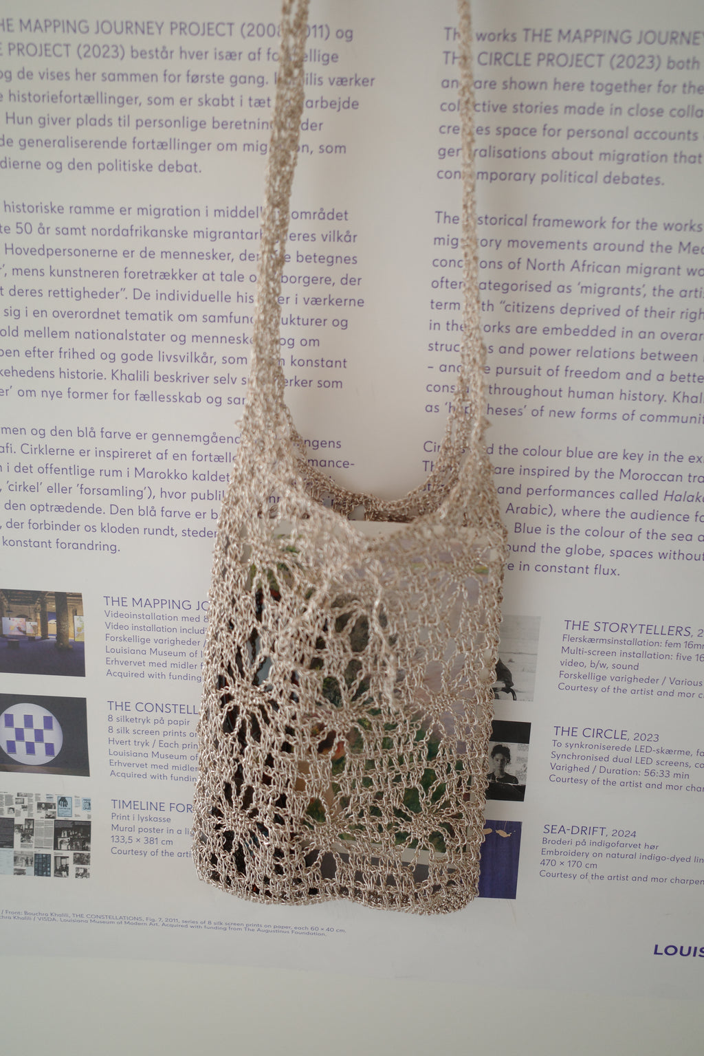 No.006 - Moonlight Mesh Pochette  Crochet Pattern (PDF)