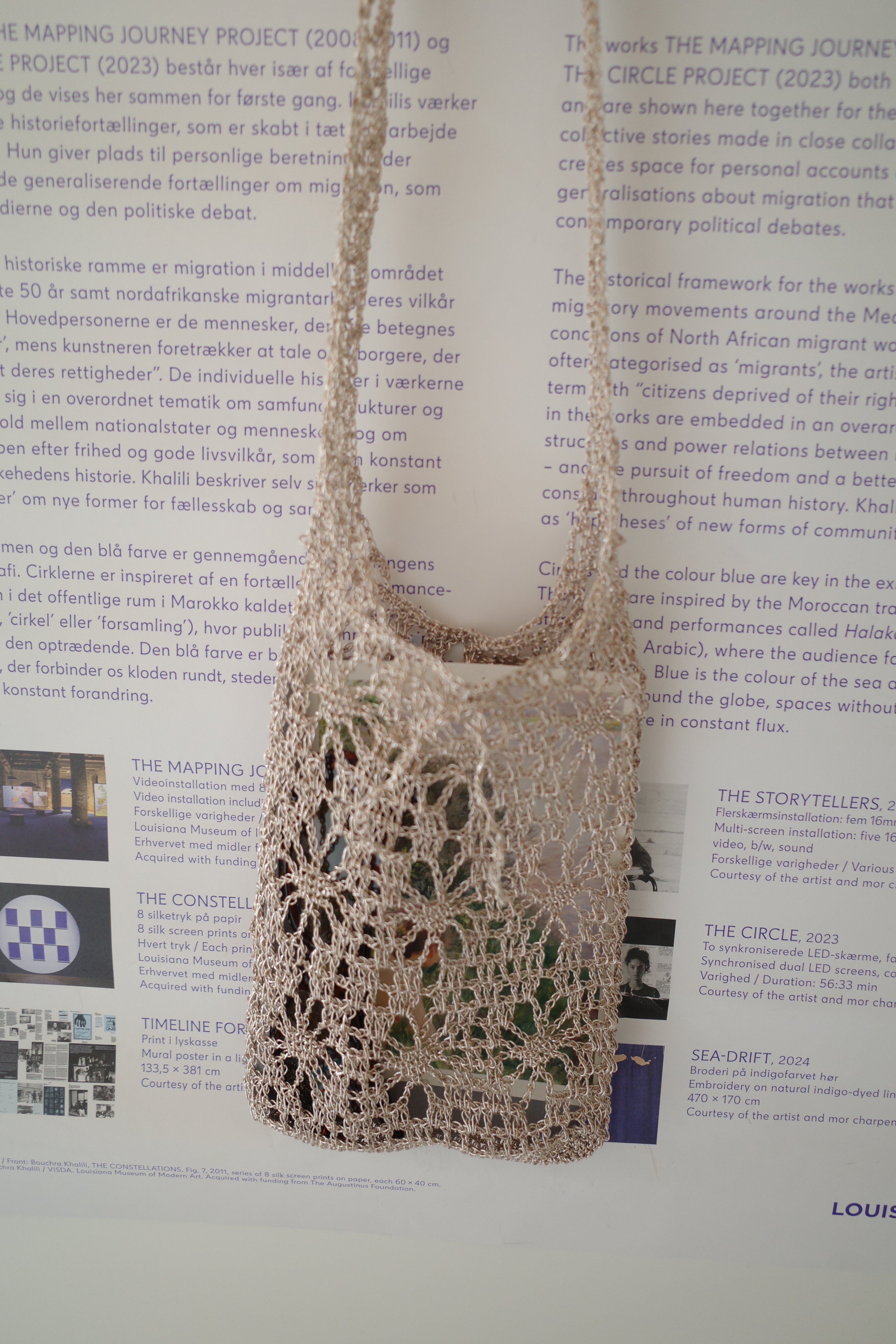 No.006 - Moonlight Mesh Pochette  Crochet Pattern (PDF)