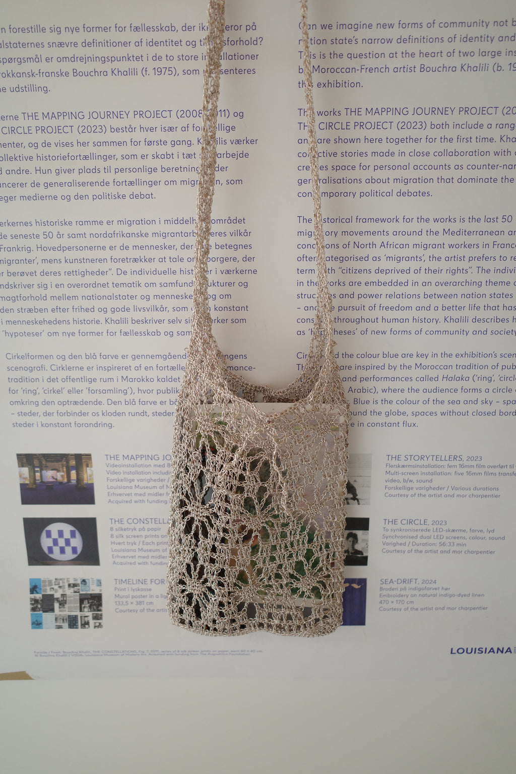 No.006 - Moonlight Mesh Pochette  Crochet Pattern (PDF)