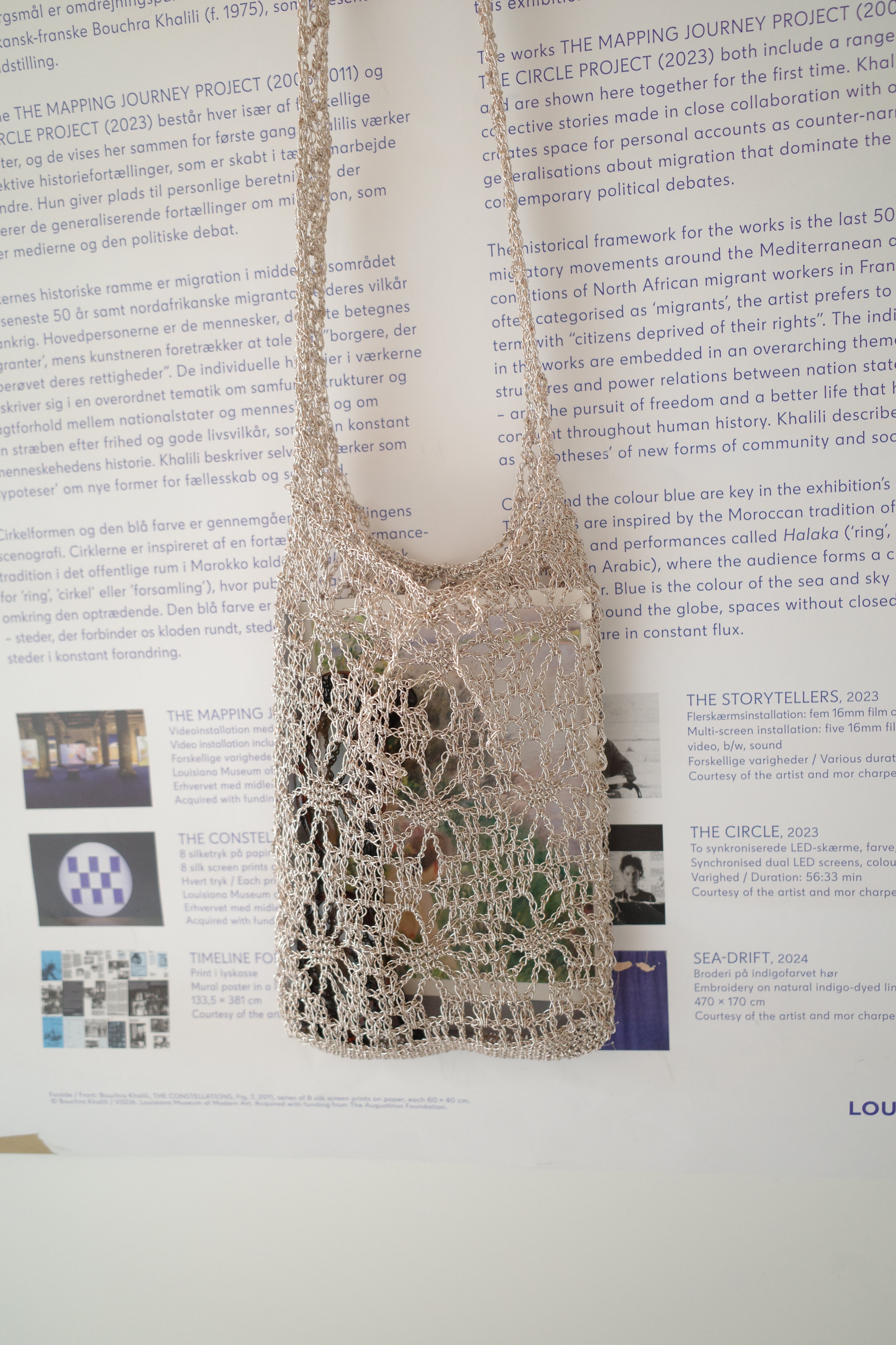 No.006 - Moonlight Mesh Pochette  Crochet Pattern (PDF)