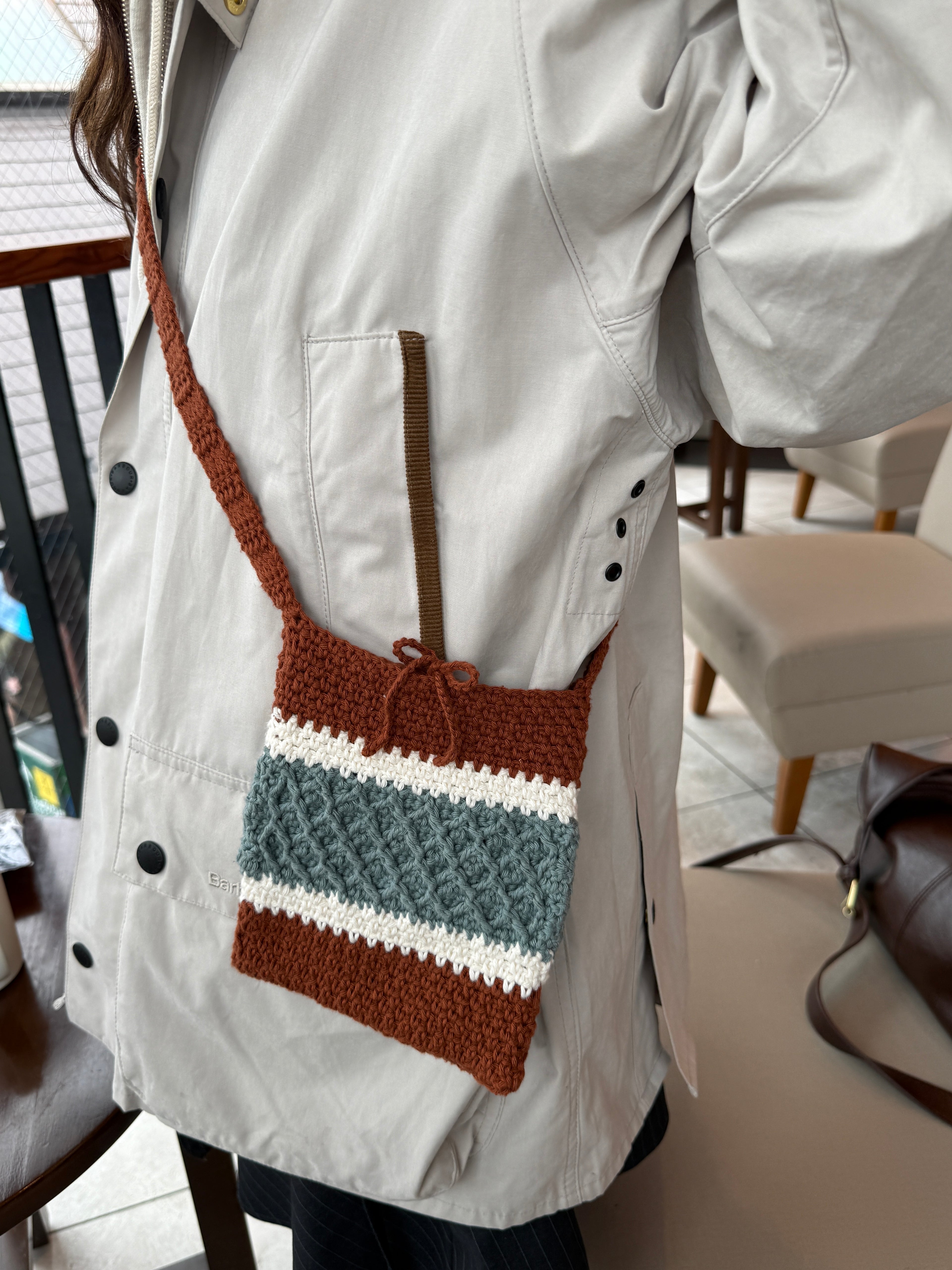 No.004 - Window Shoulder Bag
Crochet Pattern (PDF)