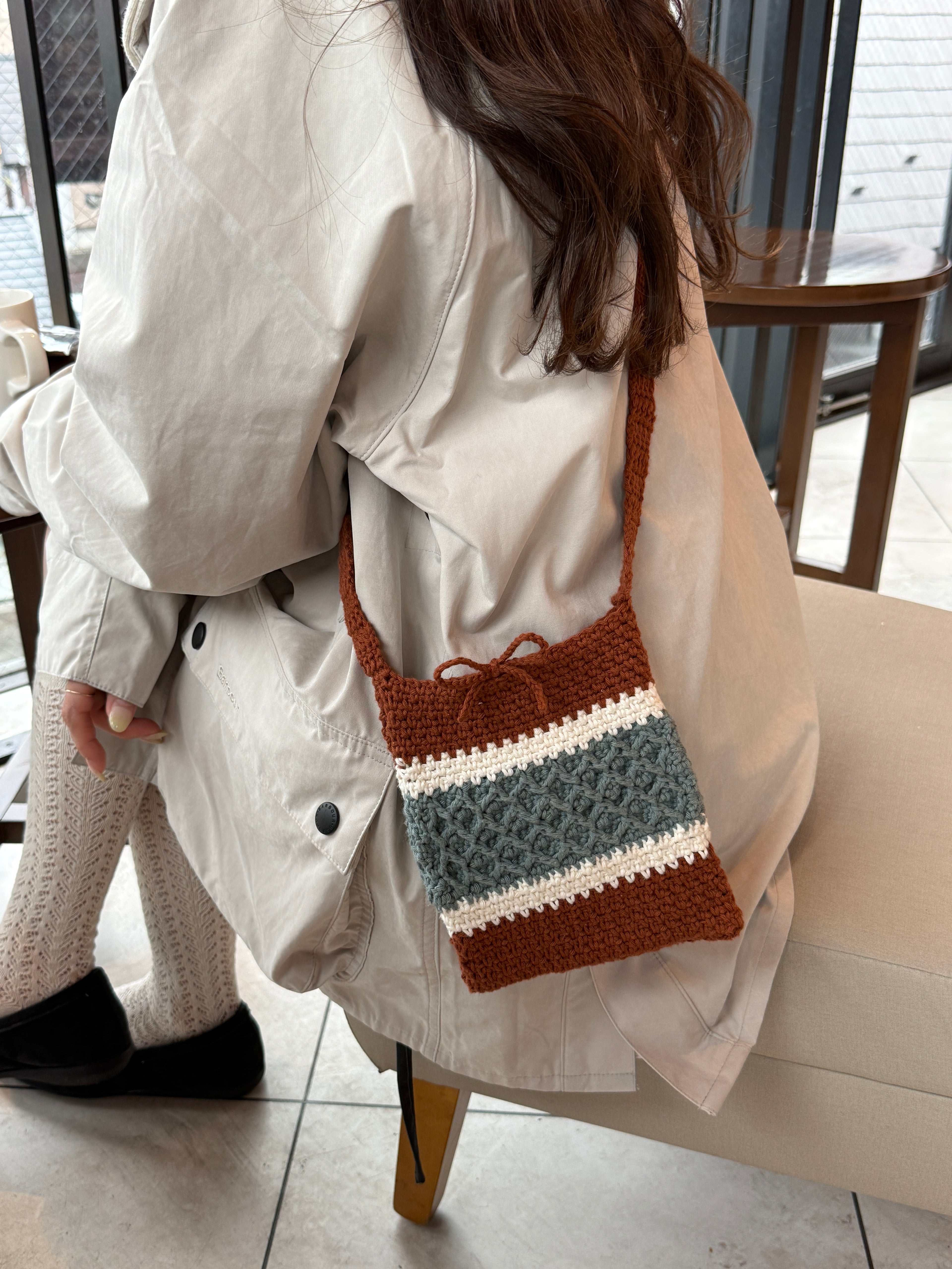 No.004 - Window Shoulder Bag
Crochet Pattern (PDF)