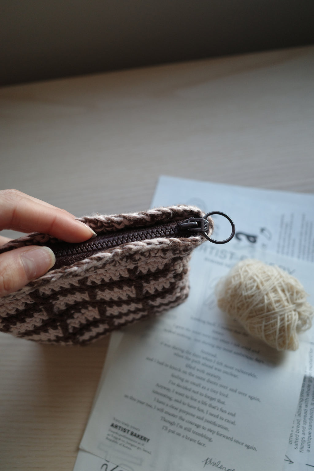 No.001 - Window Pouch
Crochet Pattern (PDF)
