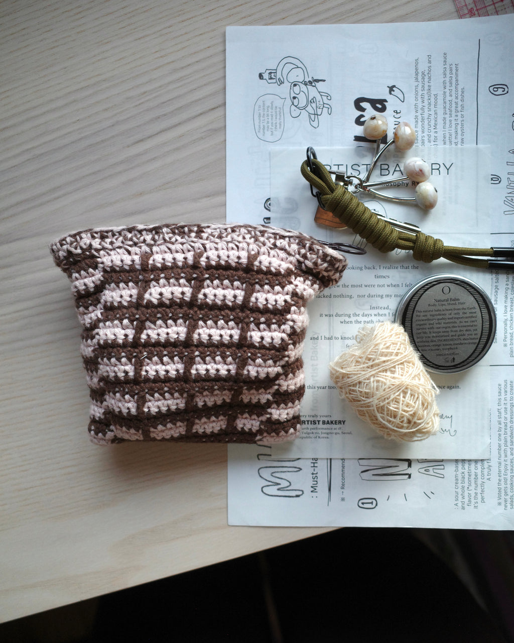 No.001 - Window Pouch
Crochet Pattern (PDF)